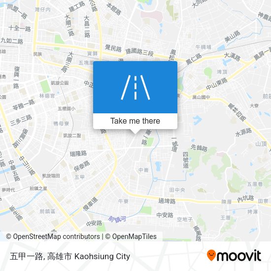 五甲一路地圖