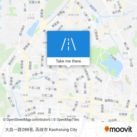 大昌一路288巷 map
