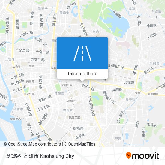 意誠路 map