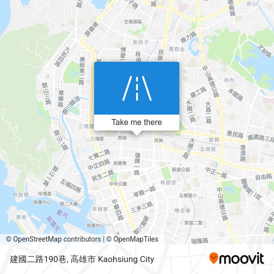 建國二路190巷 map