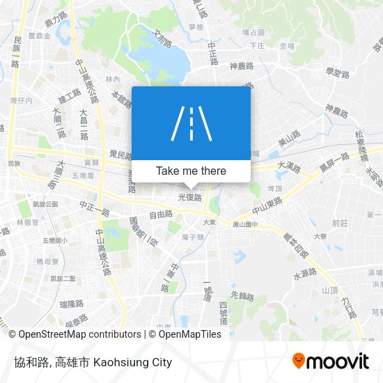 協和路地圖