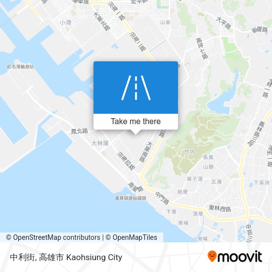 中利街 map