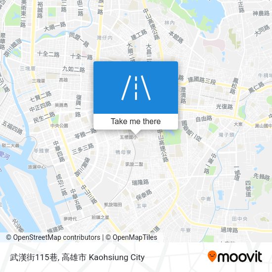 武漢街115巷 map