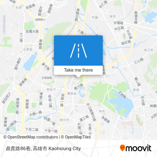 鼎貴路86巷 map