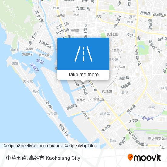 中華五路 map