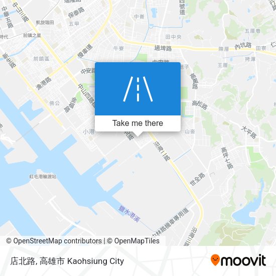 店北路 map