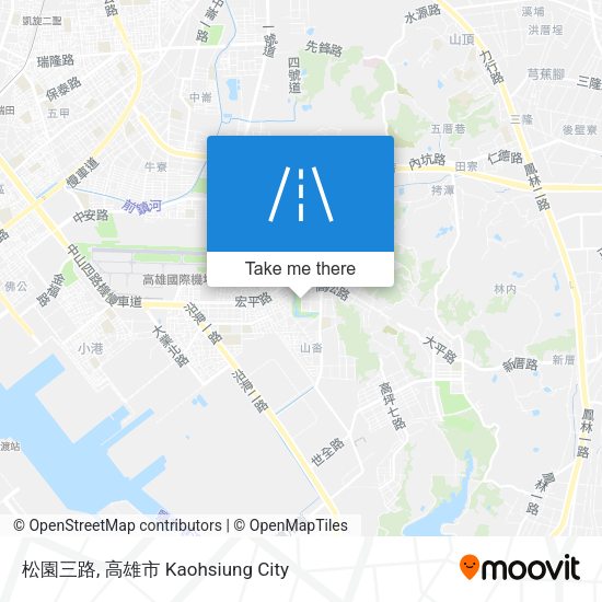 松園三路 map