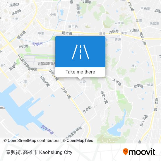 泰興街地圖