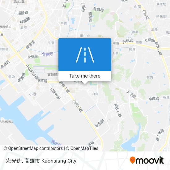 宏光街 map