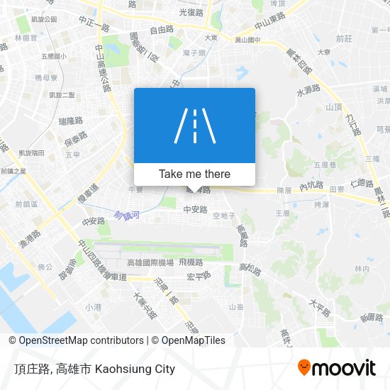 頂庄路 map