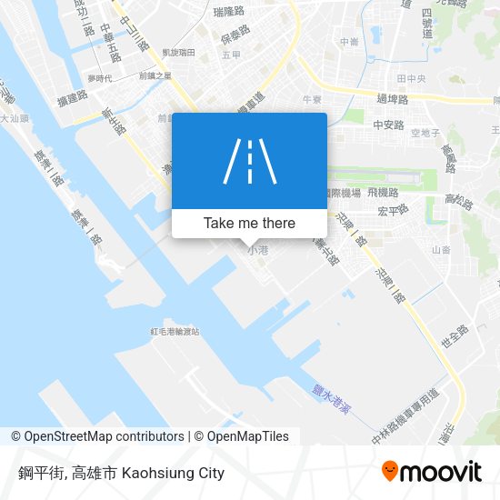 鋼平街 map