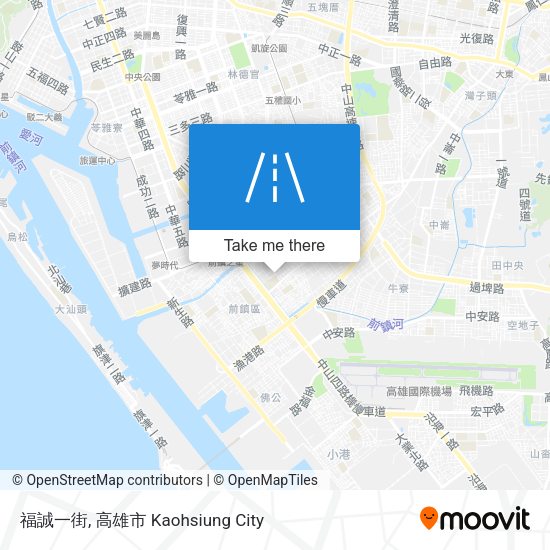 福誠一街 map