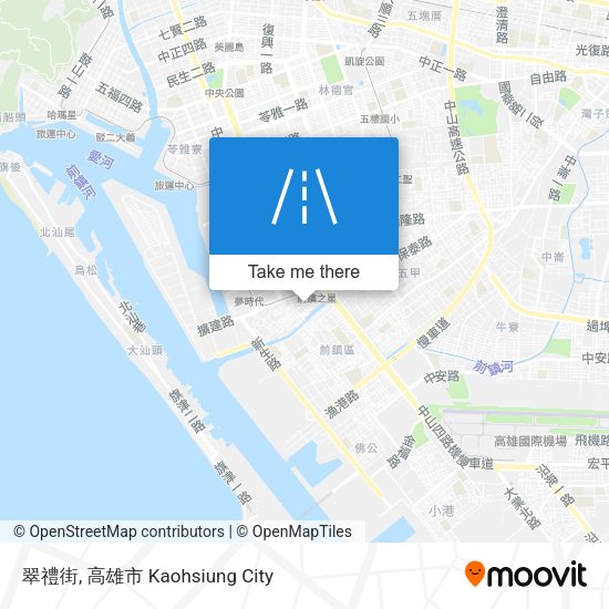 翠禮街 map
