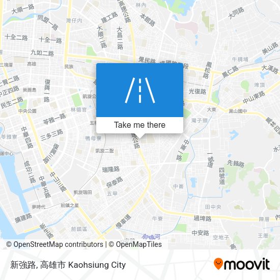 新強路 map