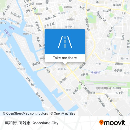 萬和街 map