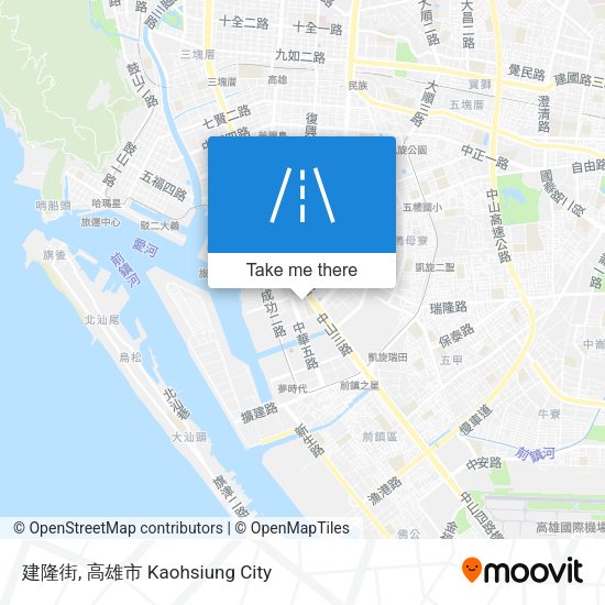 建隆街地圖