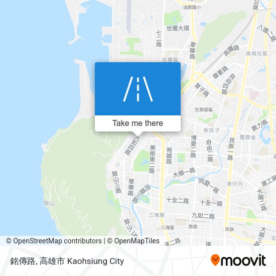 銘傳路 map