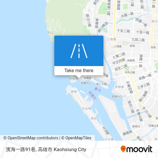 濱海一路91巷 map
