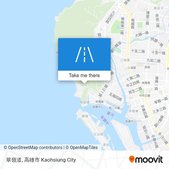 翠嶺道 map