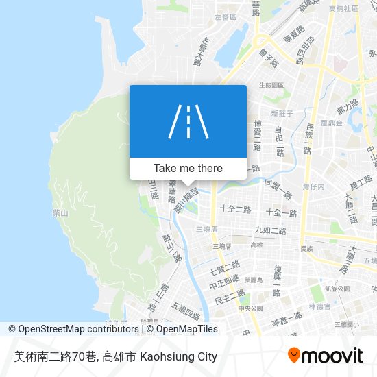 美術南二路70巷 map