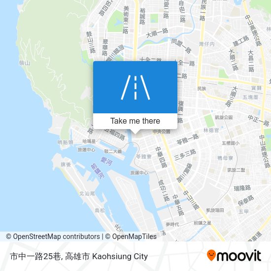 市中一路25巷 map