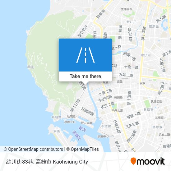 綠川街83巷 map
