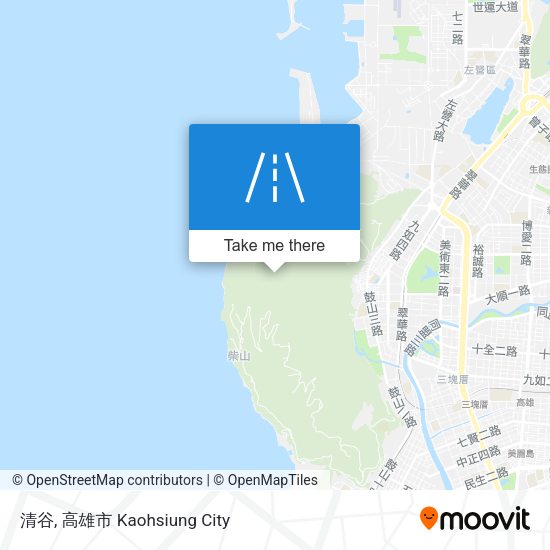 清谷地圖