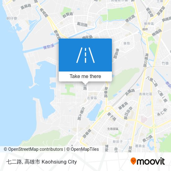 七二路地圖
