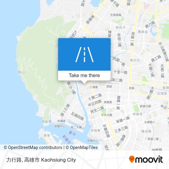 力行路地圖