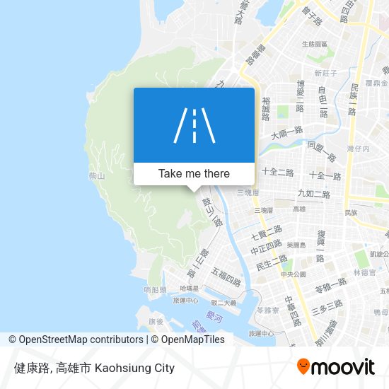 健康路 map