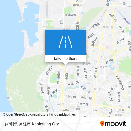 裕豐街 map