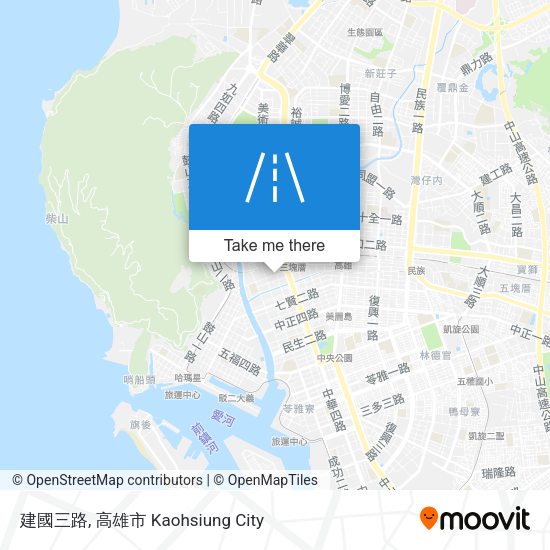 建國三路 map