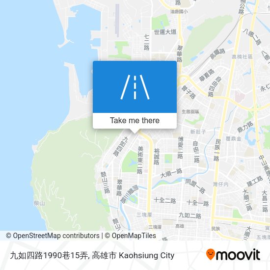 九如四路1990巷15弄地圖