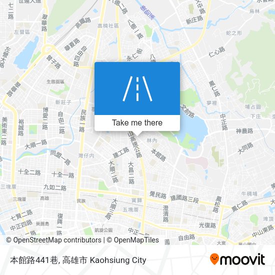 本館路441巷地圖