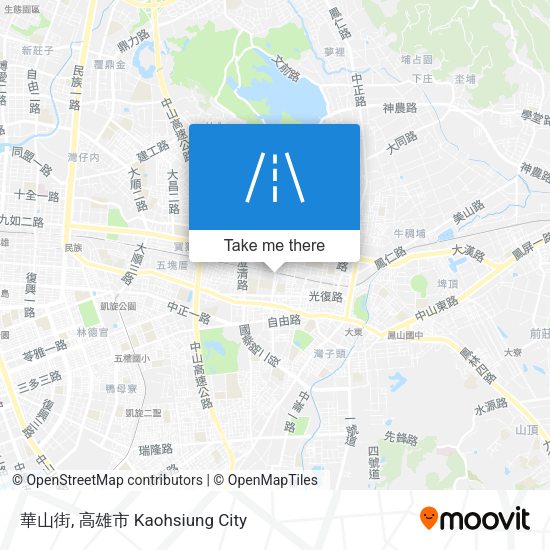 華山街地圖
