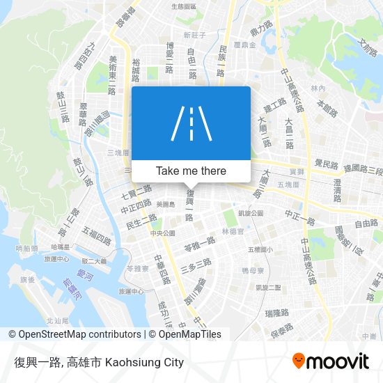 復興一路 map
