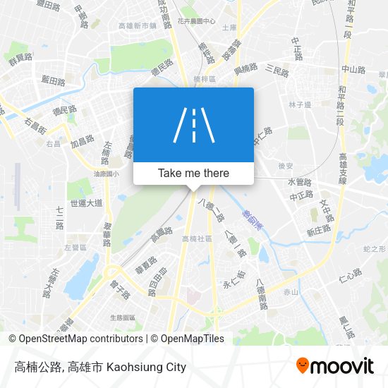 高楠公路地圖