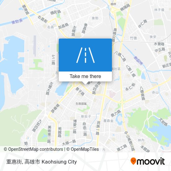 重惠街 map