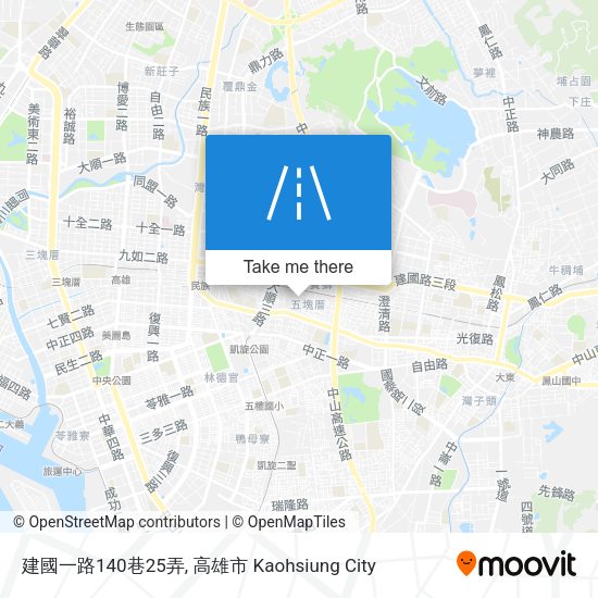 建國一路140巷25弄地圖