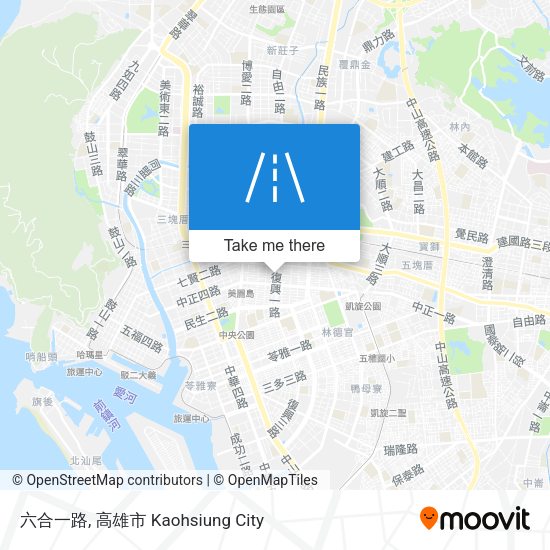 六合一路地圖