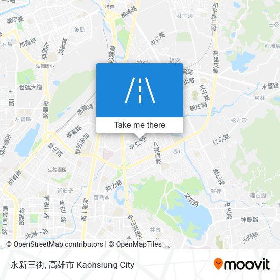永新三街 map