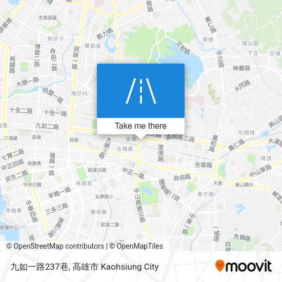 九如一路237巷 map