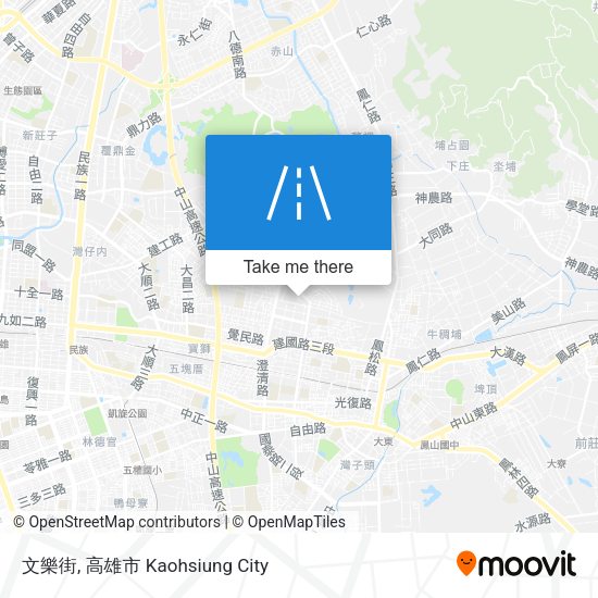 文樂街 map