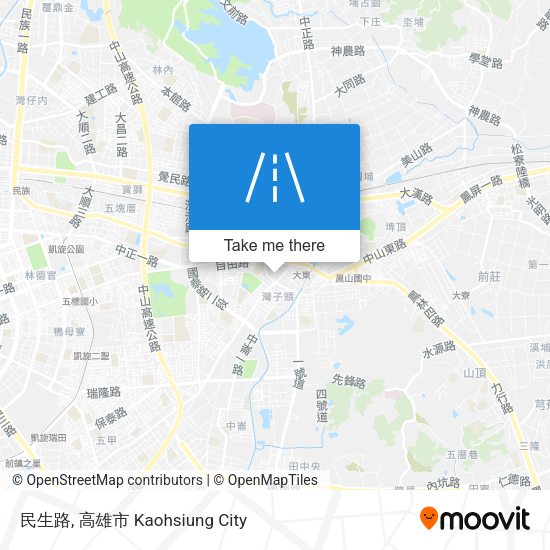 民生路地圖