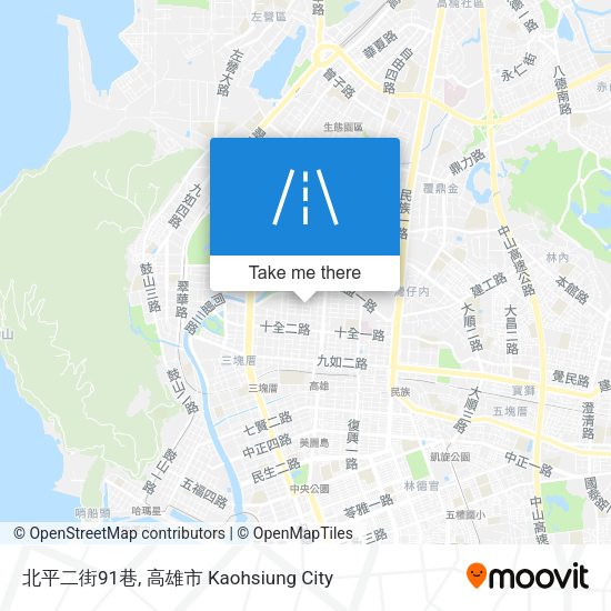 北平二街91巷 map