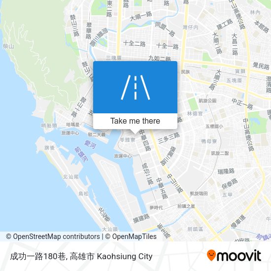 成功一路180巷 map