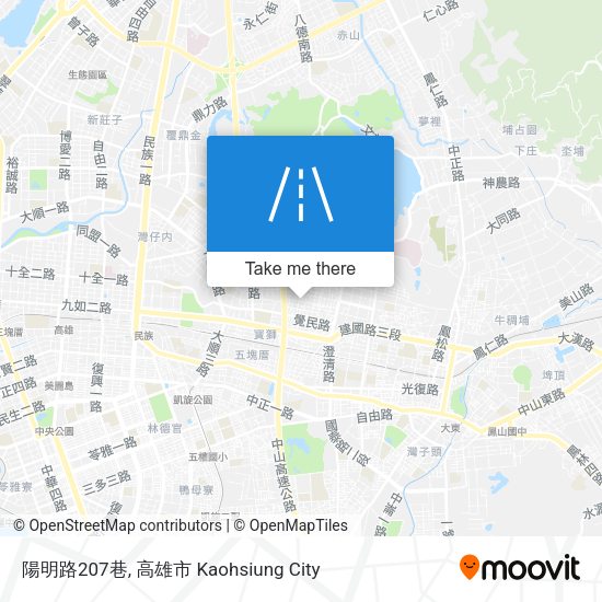 陽明路207巷 map