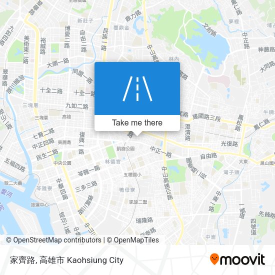 家齊路 map
