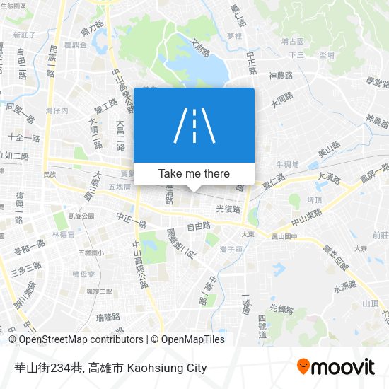 華山街234巷地圖