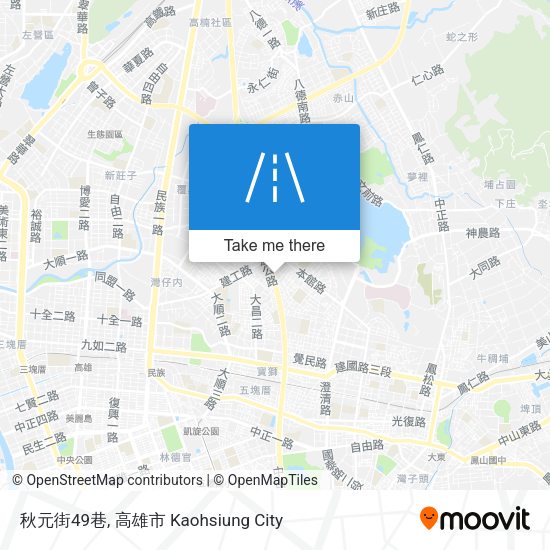 秋元街49巷 map